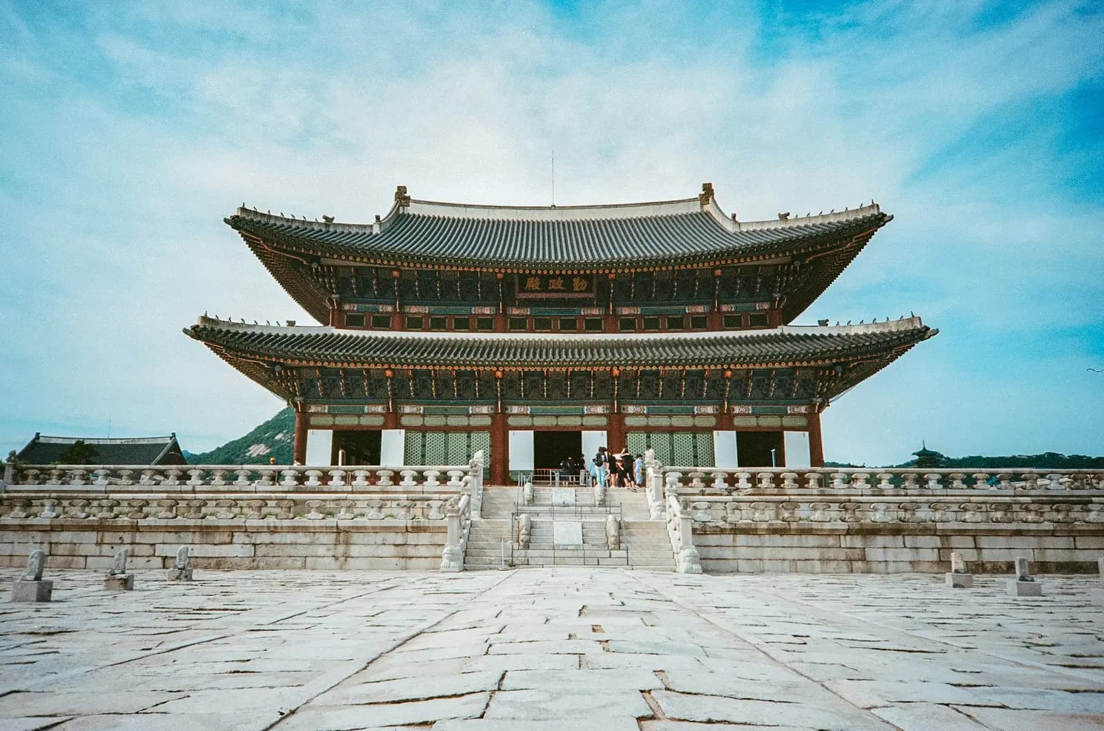 Geunjeongjeon, the main throne hall of Gyeongbokgung Palace in Seoul