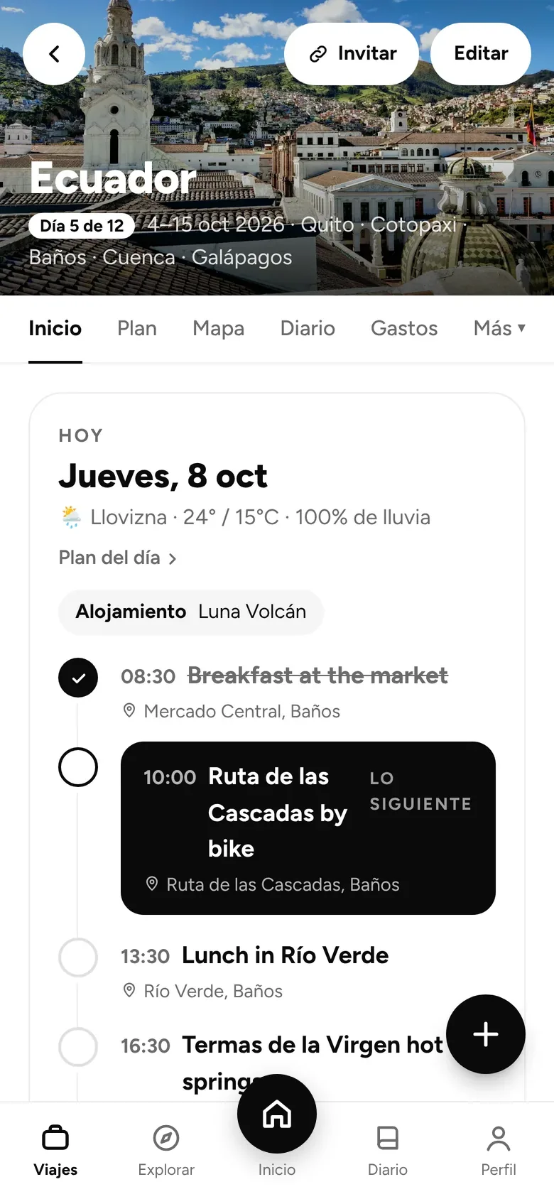 La agenda de hoy con lo que sigue